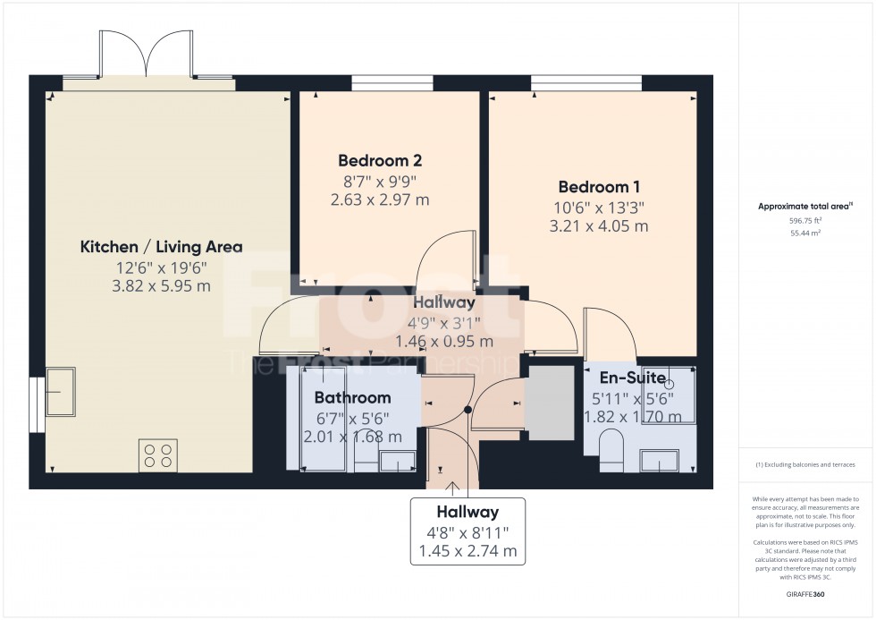 Floorplan for Ashford, Surrey, TW15