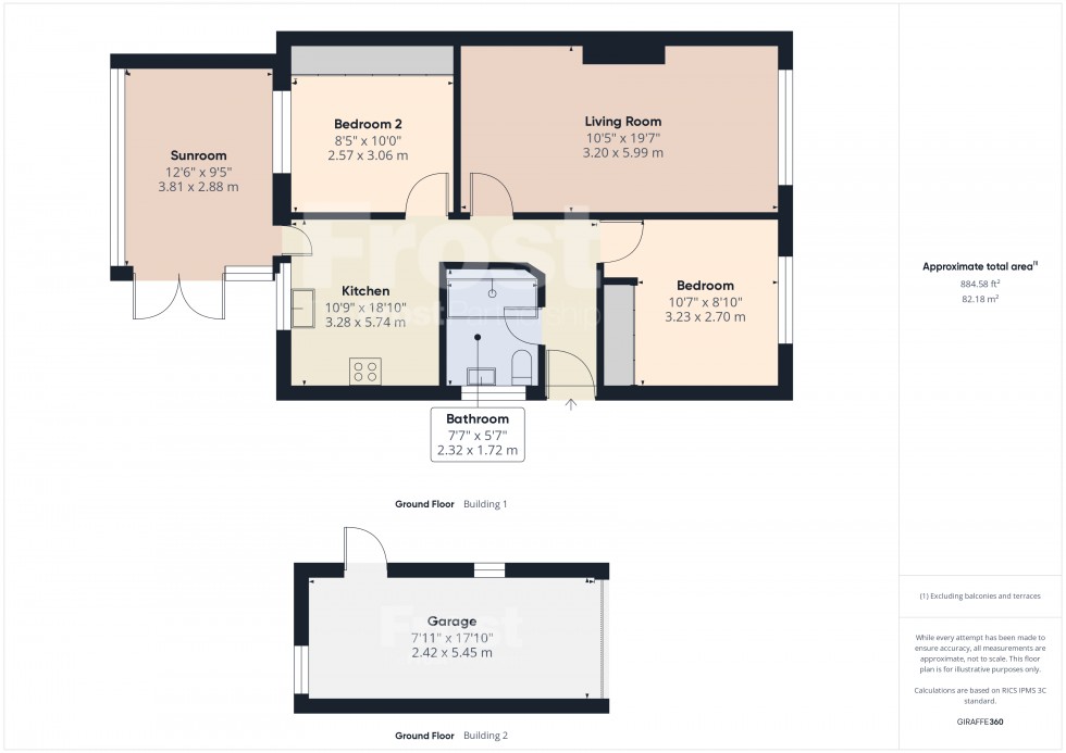 Floorplan for Ashford, Surrey, TW15