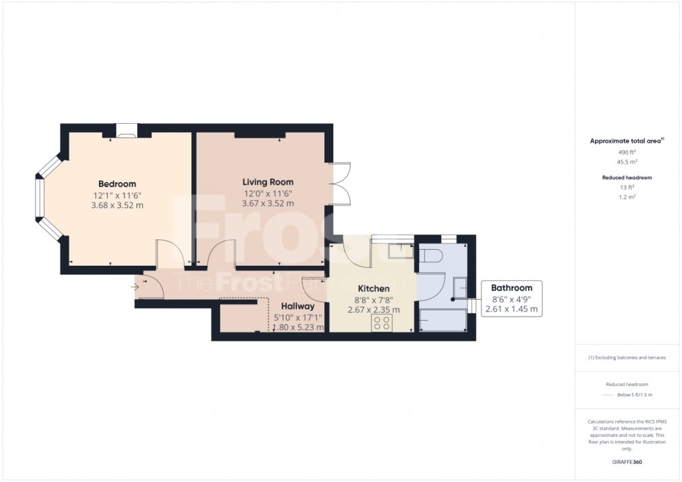 Floorplan for Ashford, Surrey, TW15