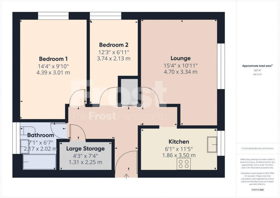 Floorplan for Stanwell, Staines-upon-Thames, TW19