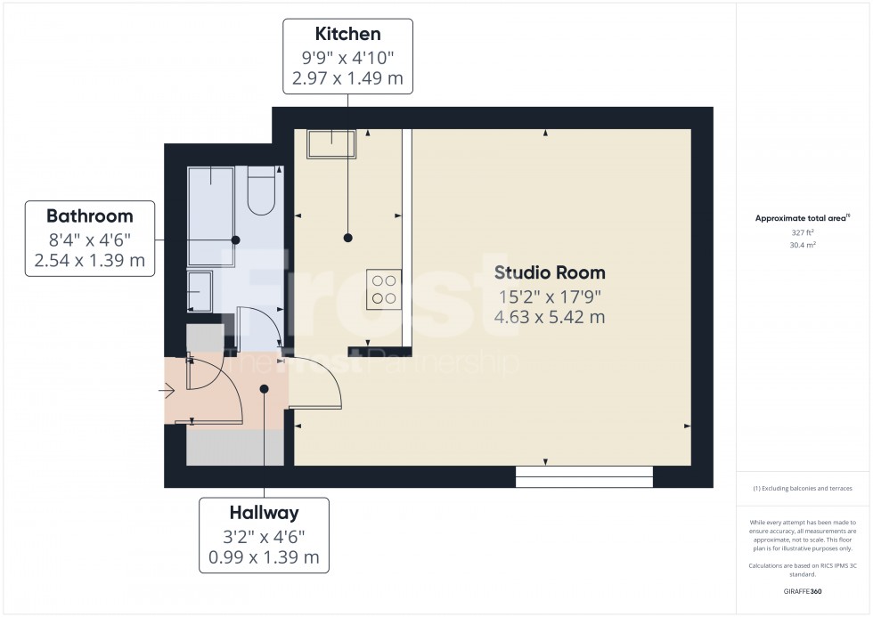 Floorplan for Stanwell, Middlesex, TW19