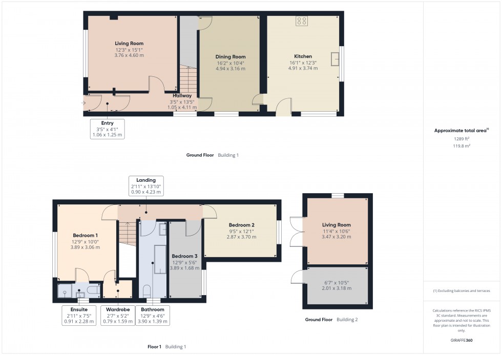 Floorplan for Ashford, Surrey, TW15