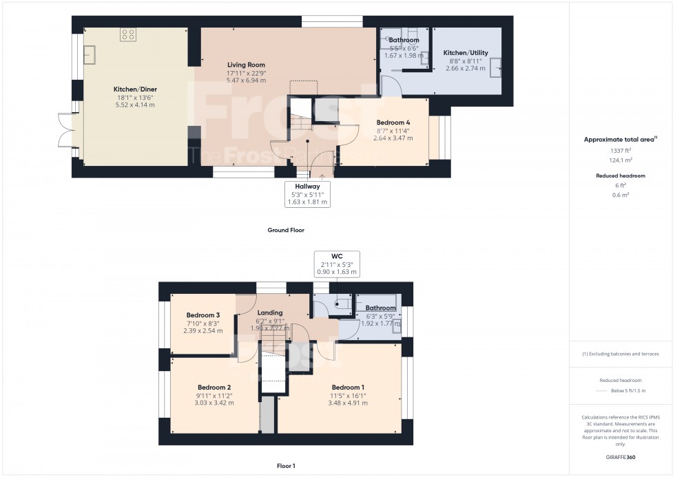 Floorplan for Ashford, Surrey, TW15