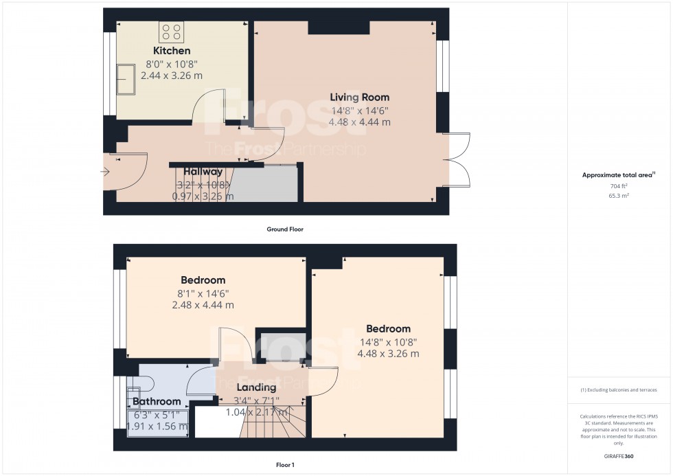 Floorplan for Ashford, Surrey, TW15