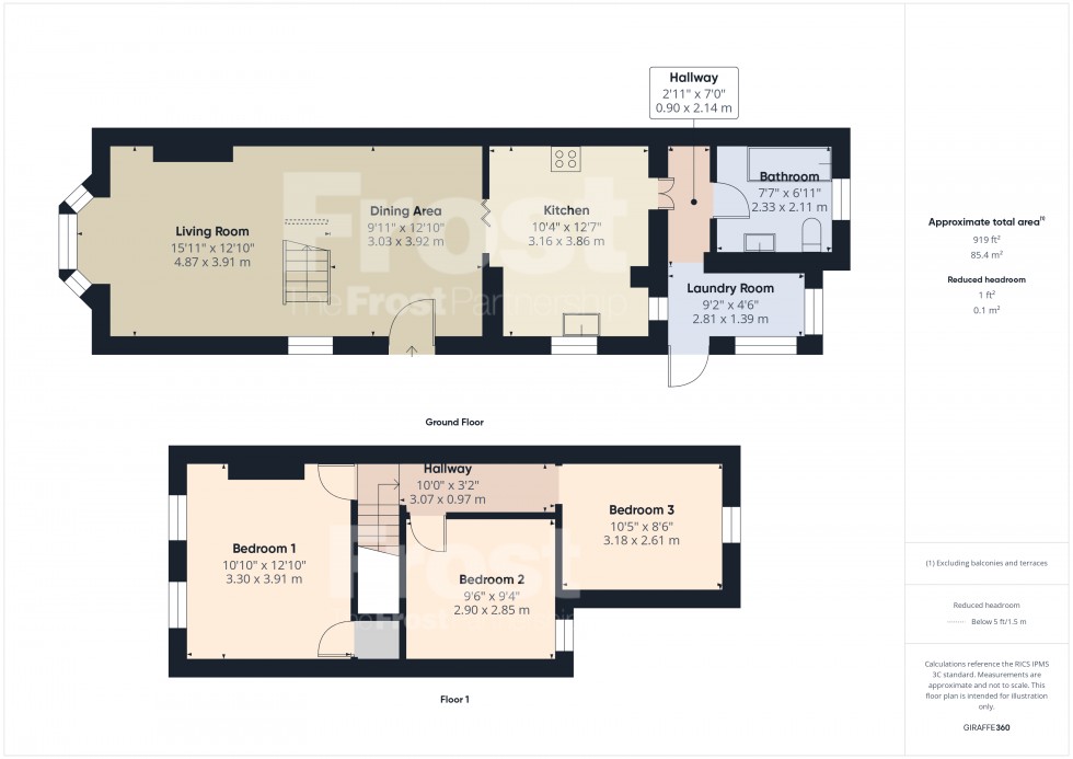 Floorplan for Ashford, Surrey, TW15
