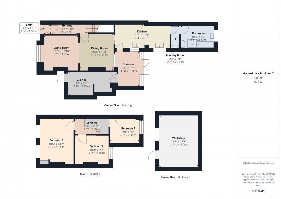 Floorplan for Ashford, Surrey, TW15