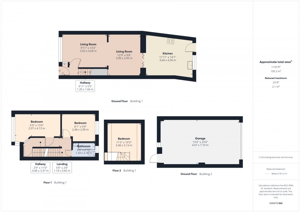 Floorplan for Stanwell, Surrey, TW19