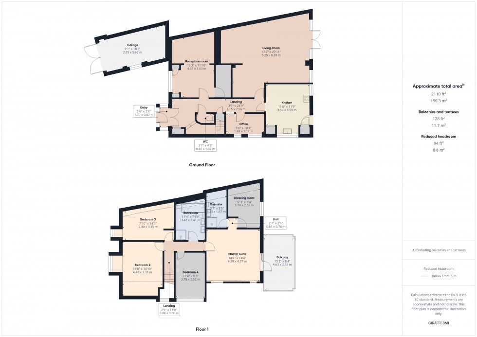 Floorplan for Ashford, Surrey, TW15