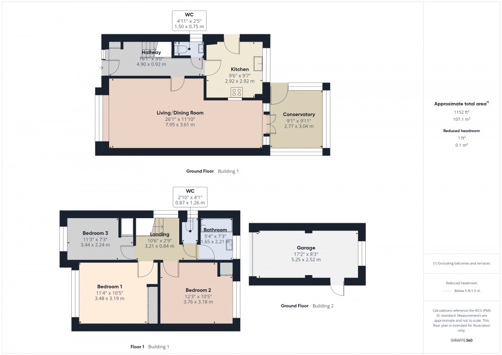 Floorplan for Ashford, Surrey, TW15