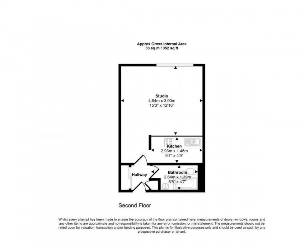 Floorplan for Stanwell, Surrey, TW19