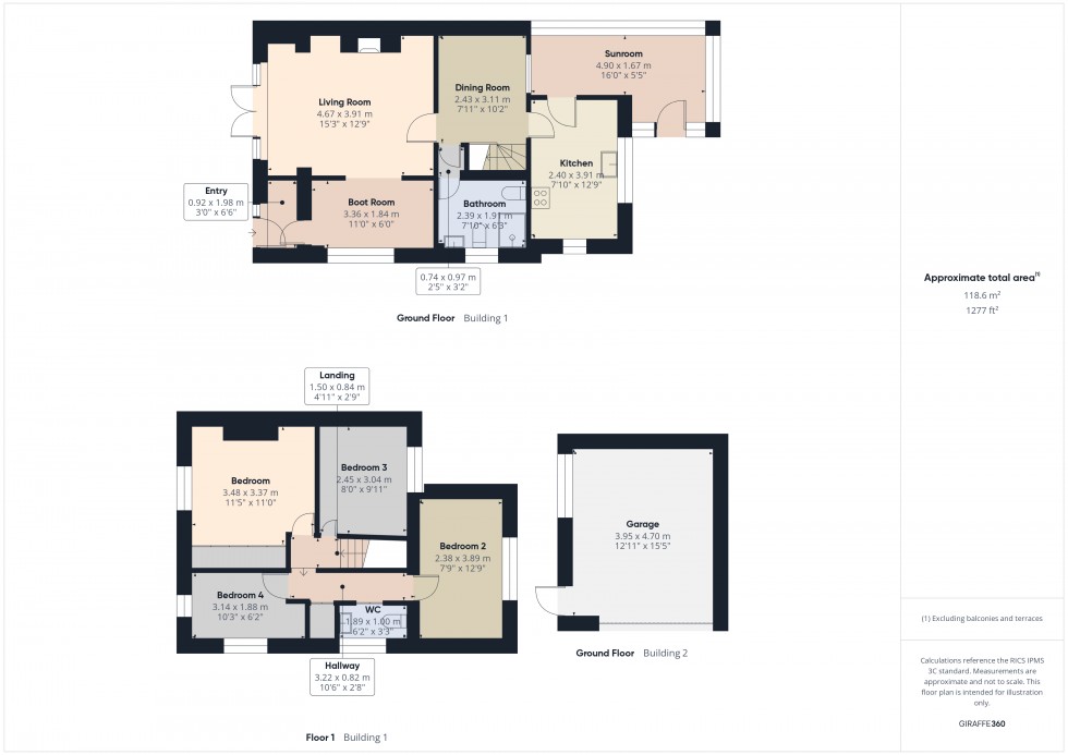 Floorplan for Ashford, Surrey, TW15
