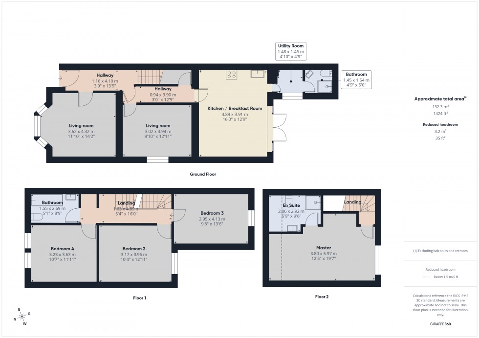 Floorplan for Ashford, Middlesex, TW15