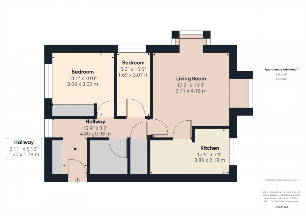 Floorplan for Stanwell, Staines-Upon-Thames, TW19