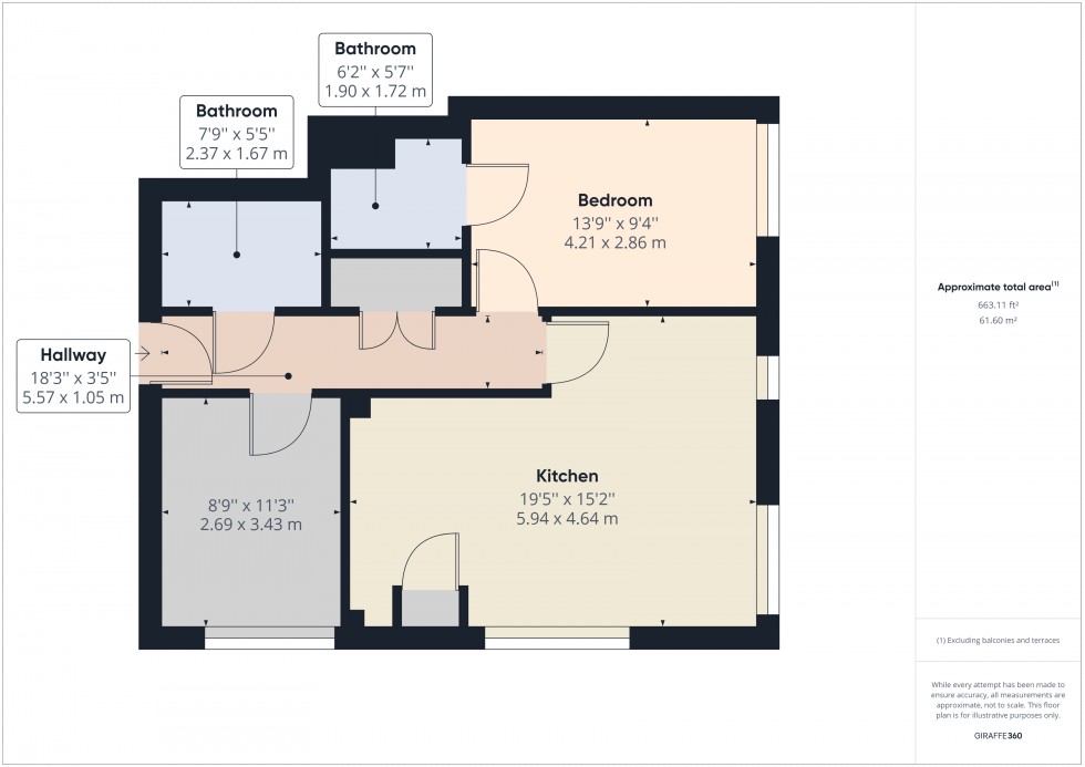 Floorplan for Stanwell, Staines-upon-Thames, TW19