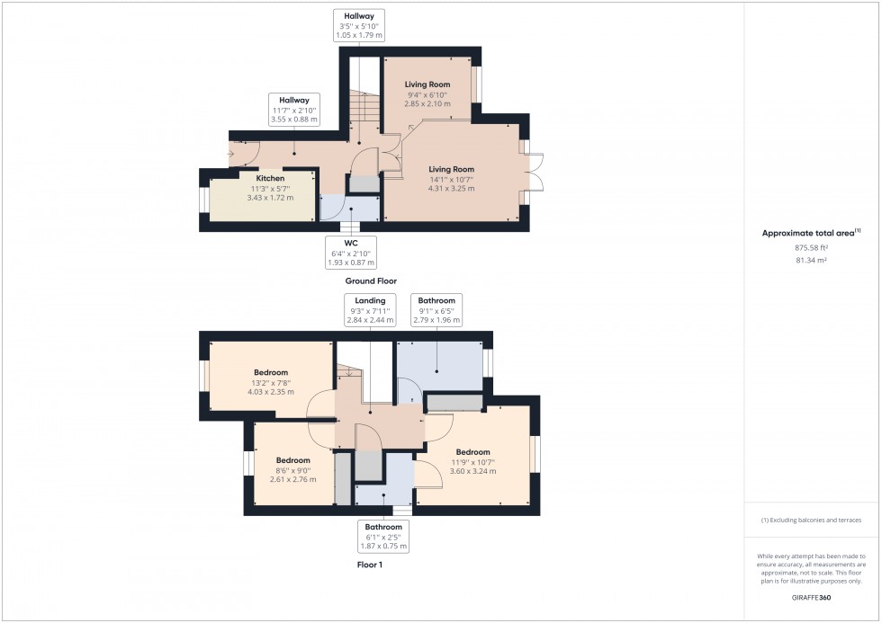 Floorplan for Ascot, Berkshire, SL5