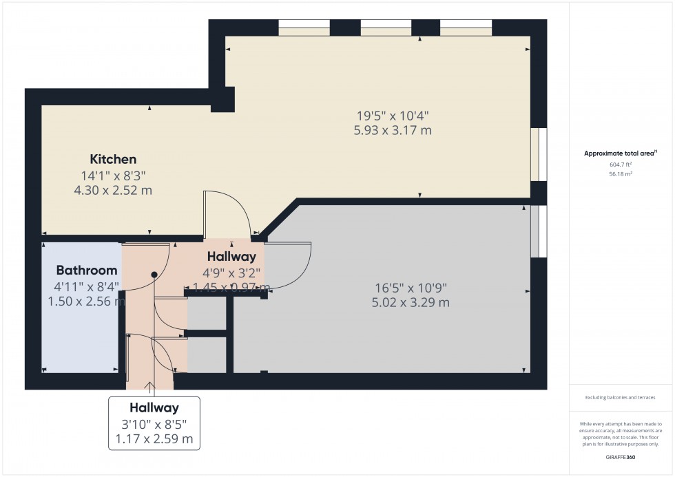 Floorplan for Ashford, Surrey, THIS