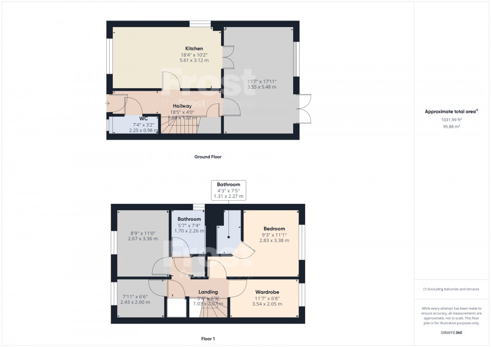Floorplan for Staines-upon-Thames, Surrey, TW19