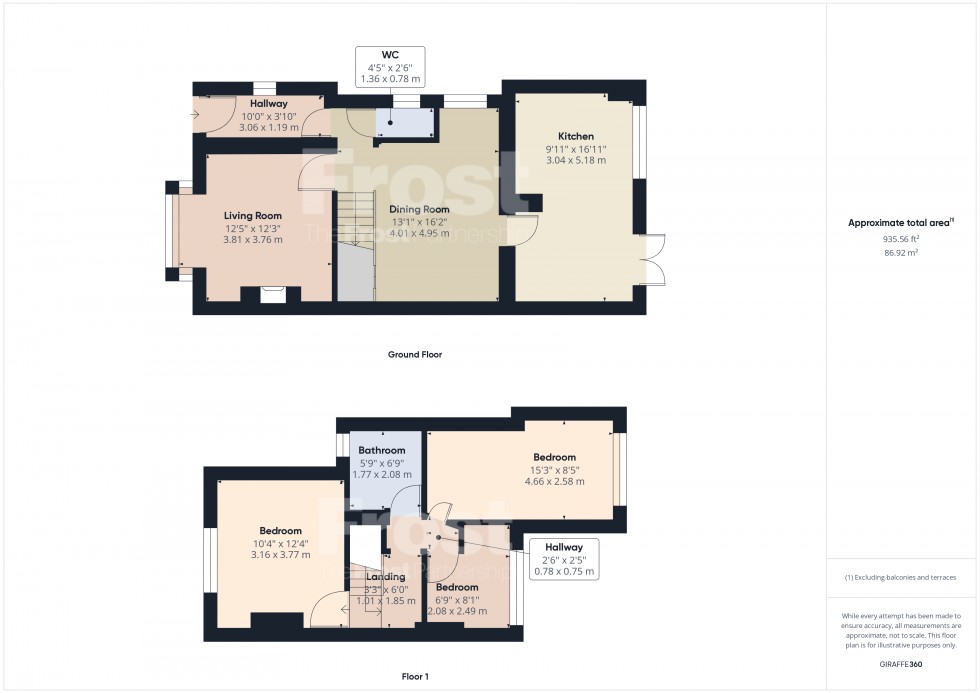 Floorplan for Ashford, Surrey, TW15