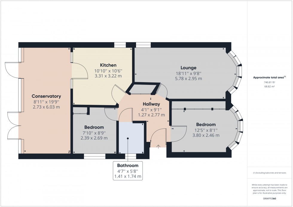 Floorplan for Ashford, Surrey, TW15