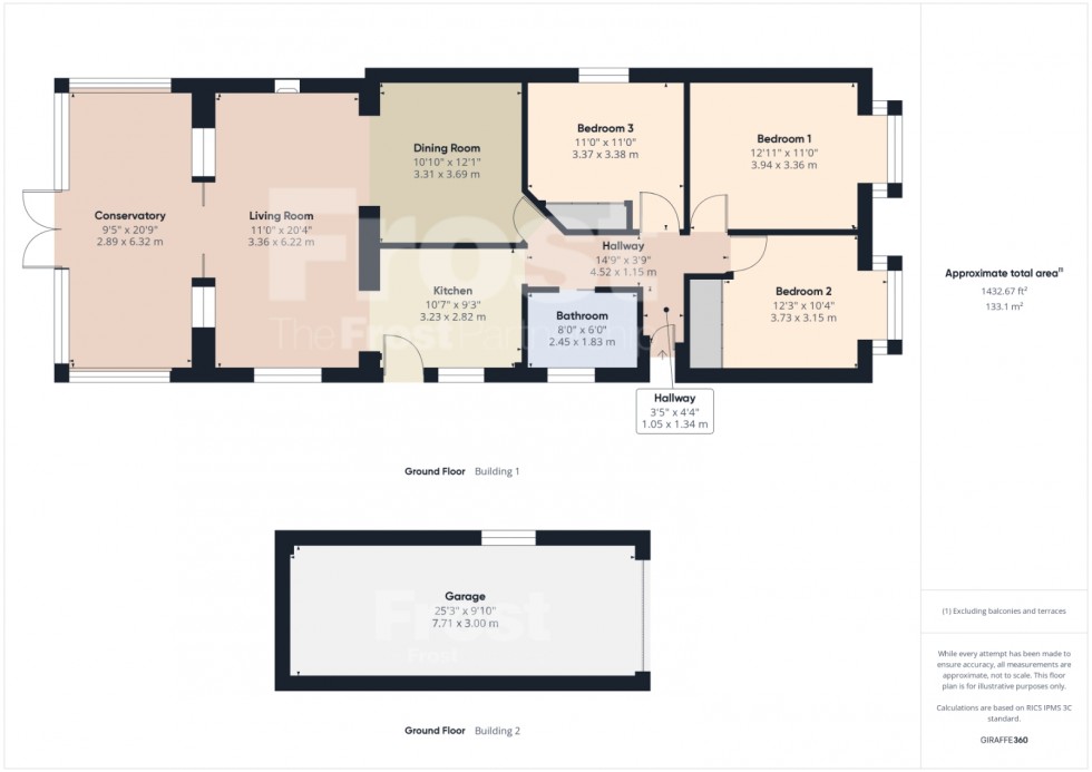 Floorplan for Ashford, Surrey, TW15