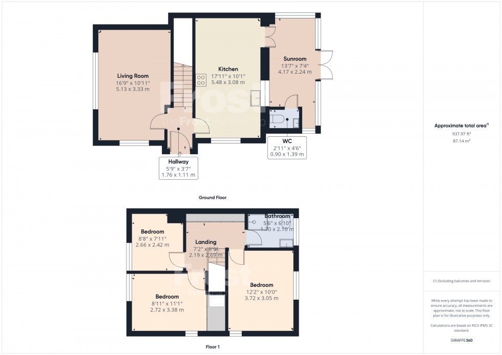 Floorplan for Staines-upon-Thames, Surrey, TW19