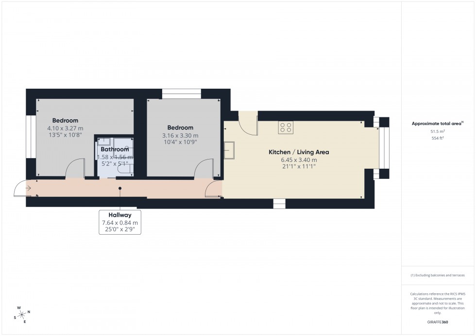 Floorplan for Ashford, Surrey, TW15