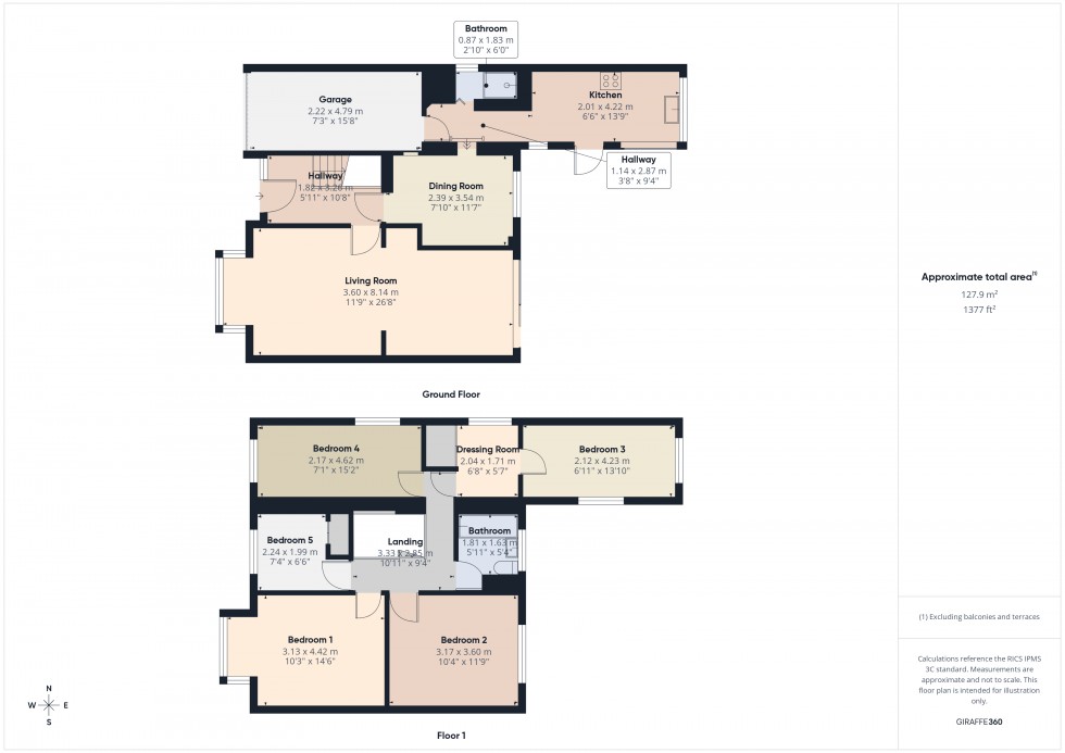 Floorplan for Ashford, Surrey, TW15