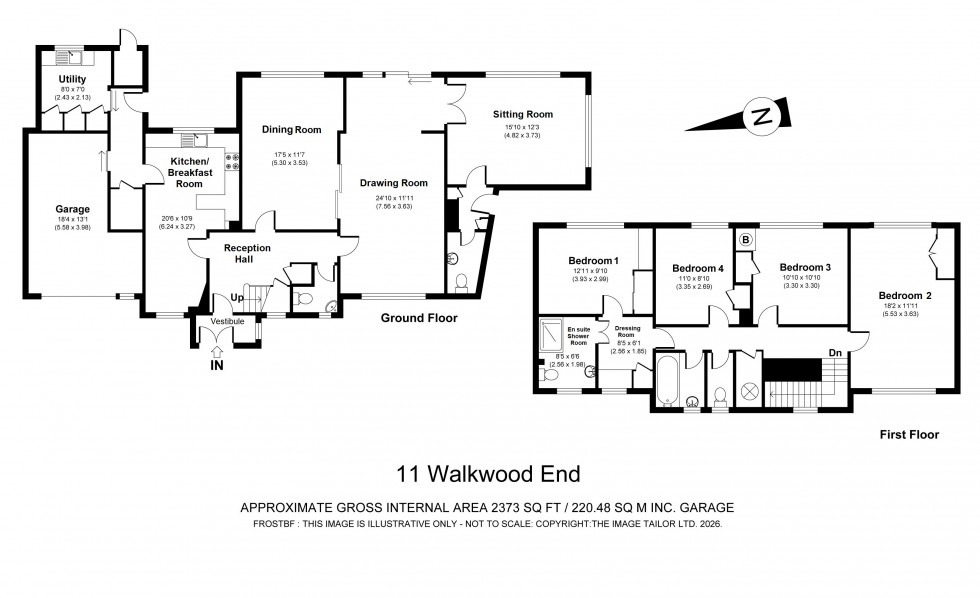 Floorplan for off Burkes Road, Beaconsfield, HP9