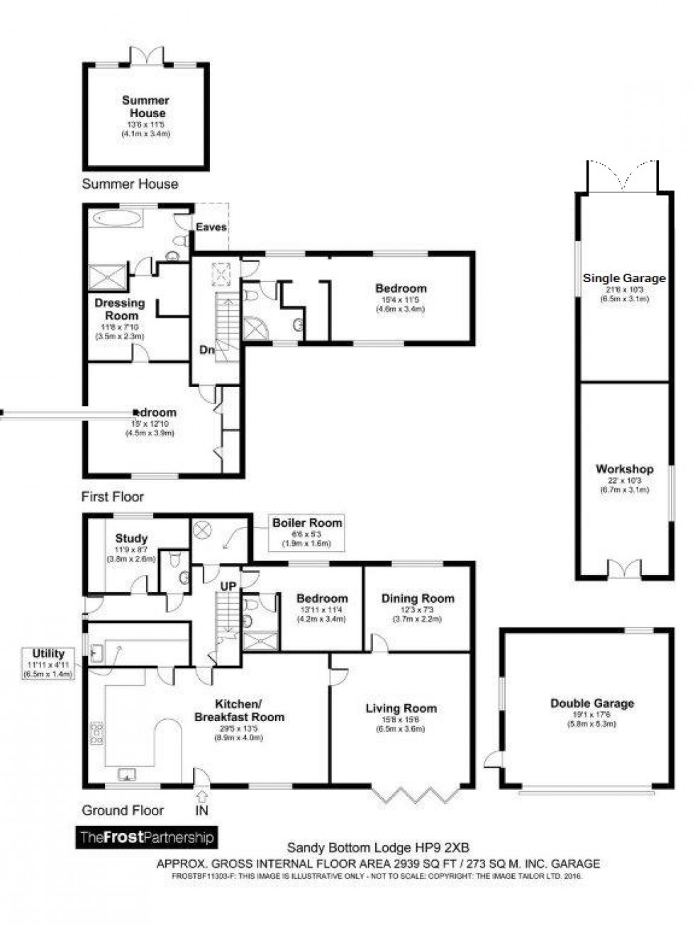 Floorplan for Jordans, Beaconsfield, HP9