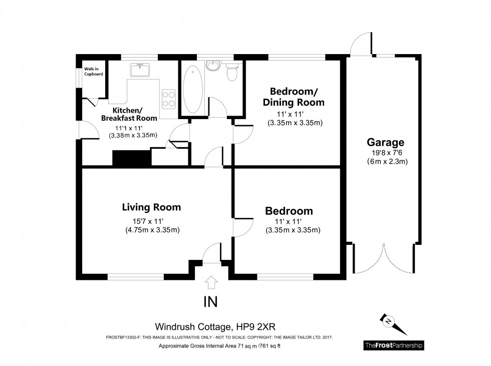 Floorplan for Seer Green, Buckinghamshire, HP9