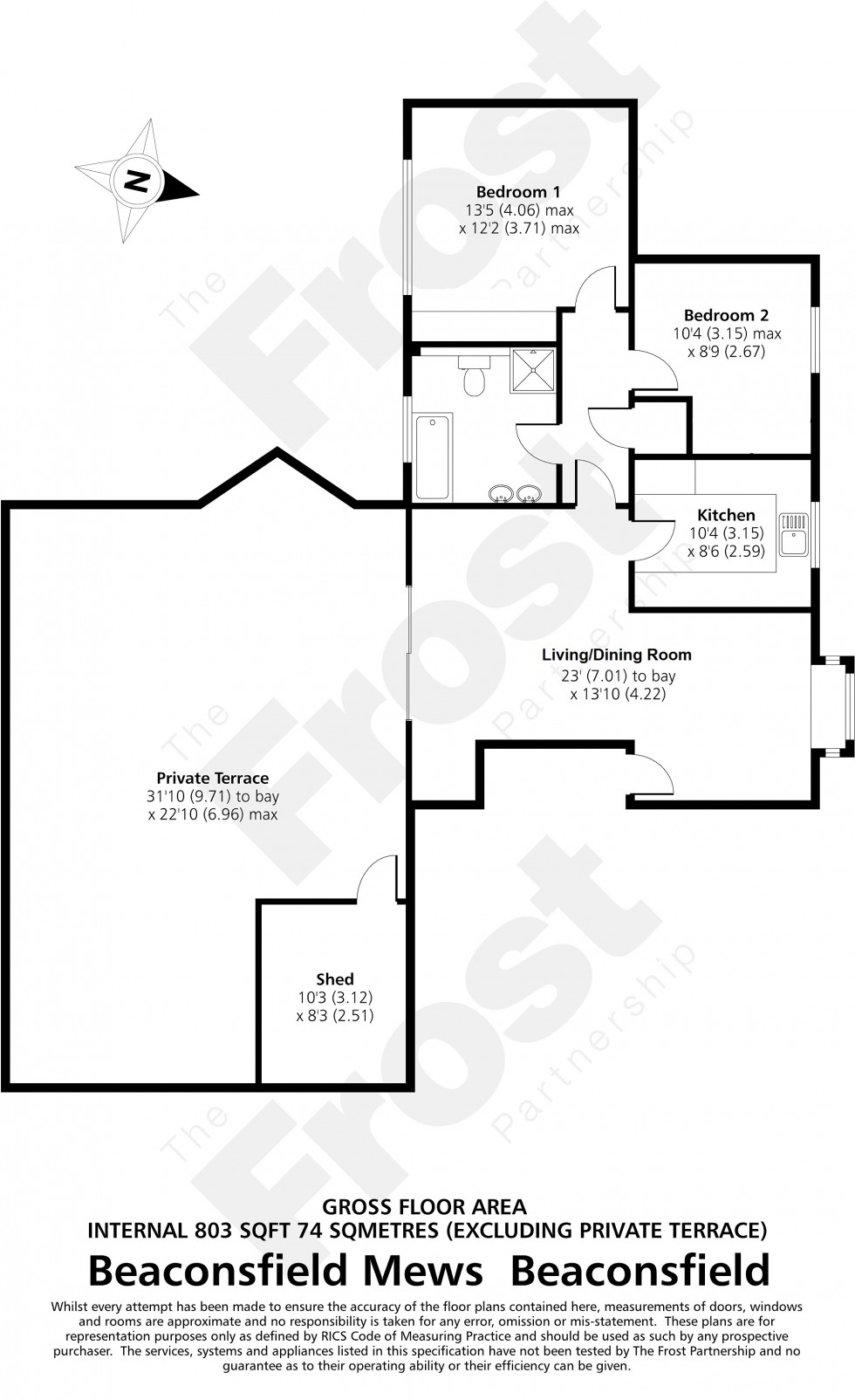 Floorplan for Holtspur Top Lane, Beaconsfield, HP9