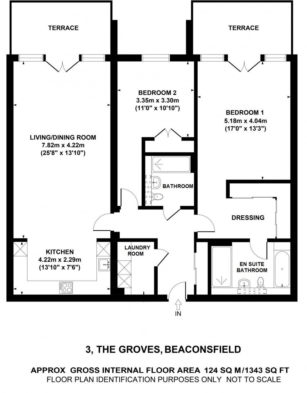 Floorplan for Beaconsfield, Buckinghamshire, HP9
