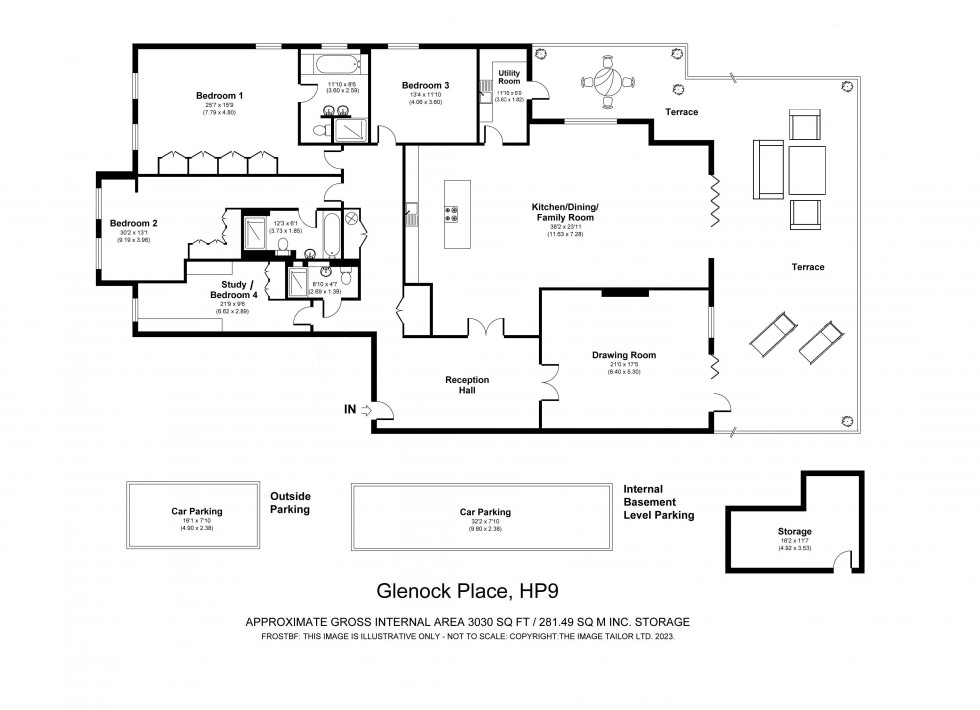 Floorplan for Knotty Green, Beaconsfield, HP9