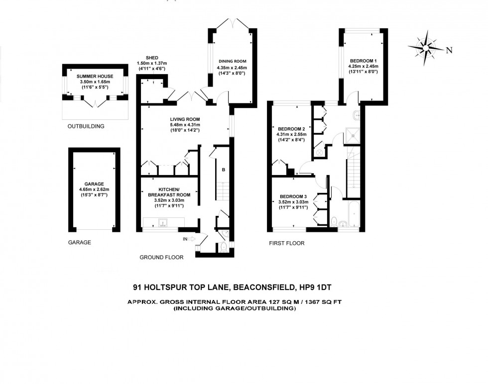Floorplan for Beaconsfield, , HP9