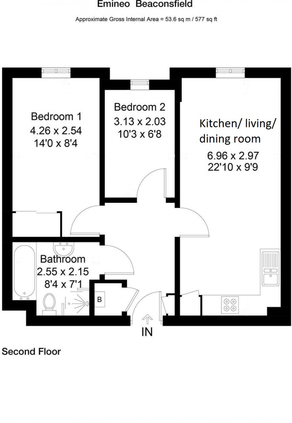 Floorplan for Beaconsfield, , HP9