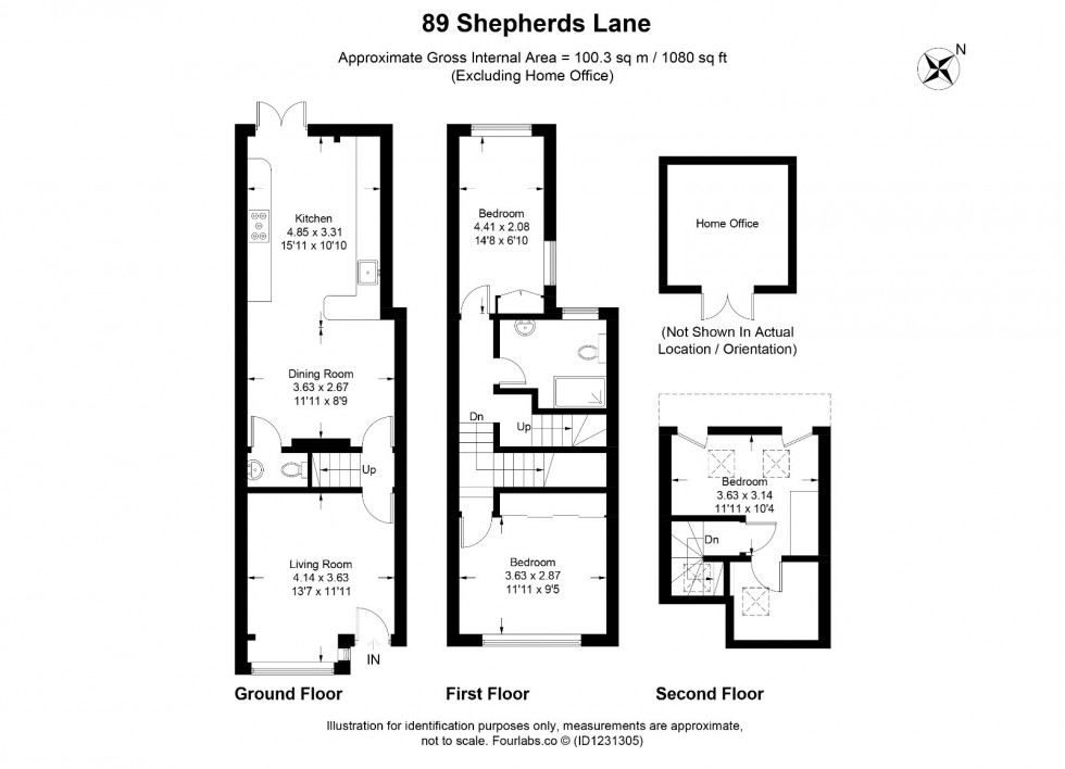 Floorplan for Beaconsfield, , HP9