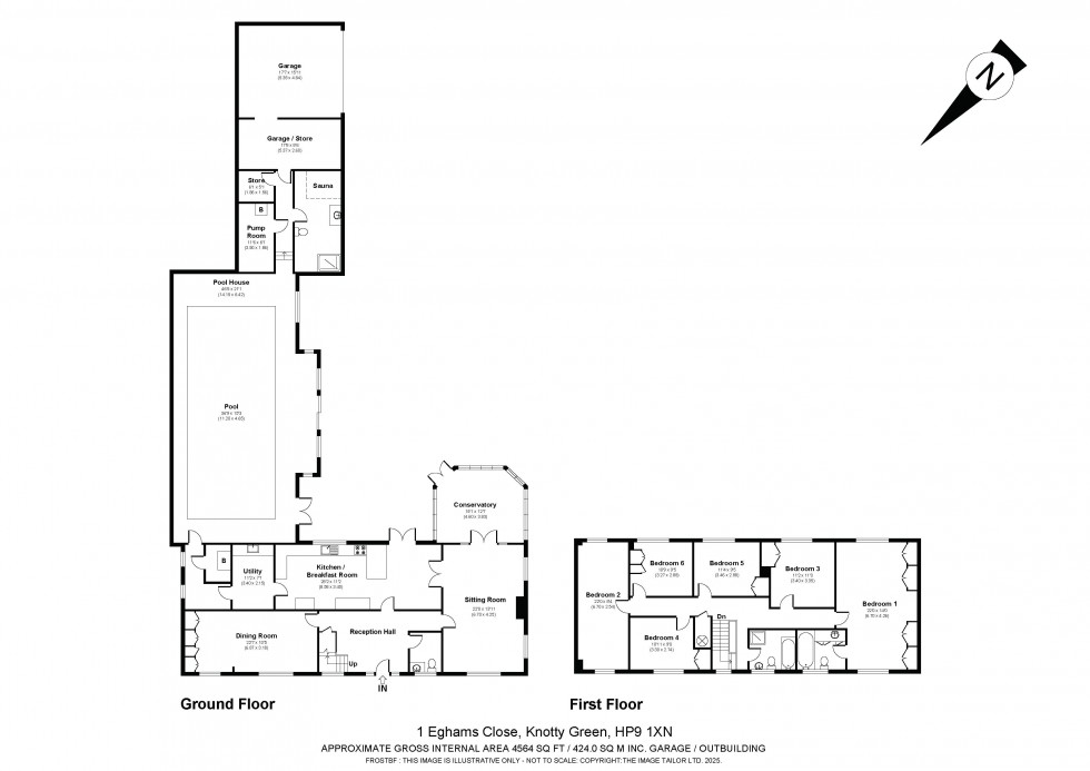 Floorplan for Knotty Green, Beaconsfield, HP9