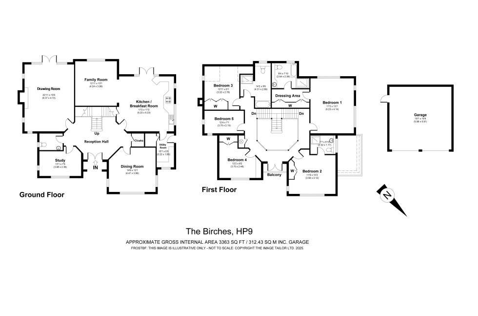 Floorplan for Beaconsfield, Buckinghamshire, HP9