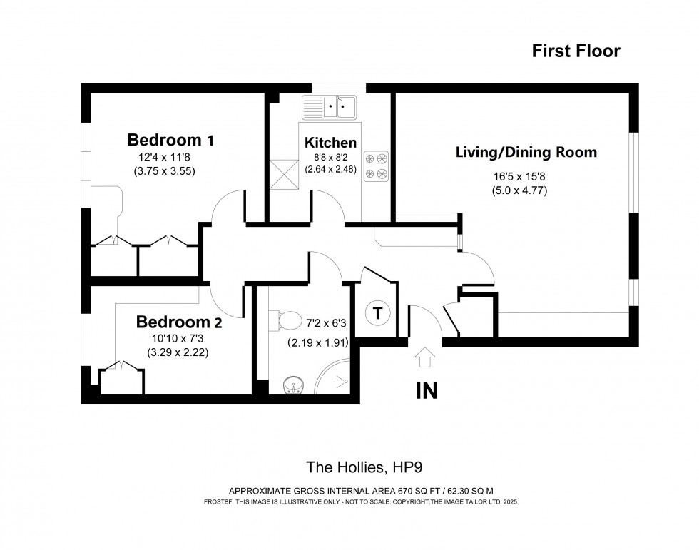 Floorplan for Beaconsfield, Buckinghamshire, HP9