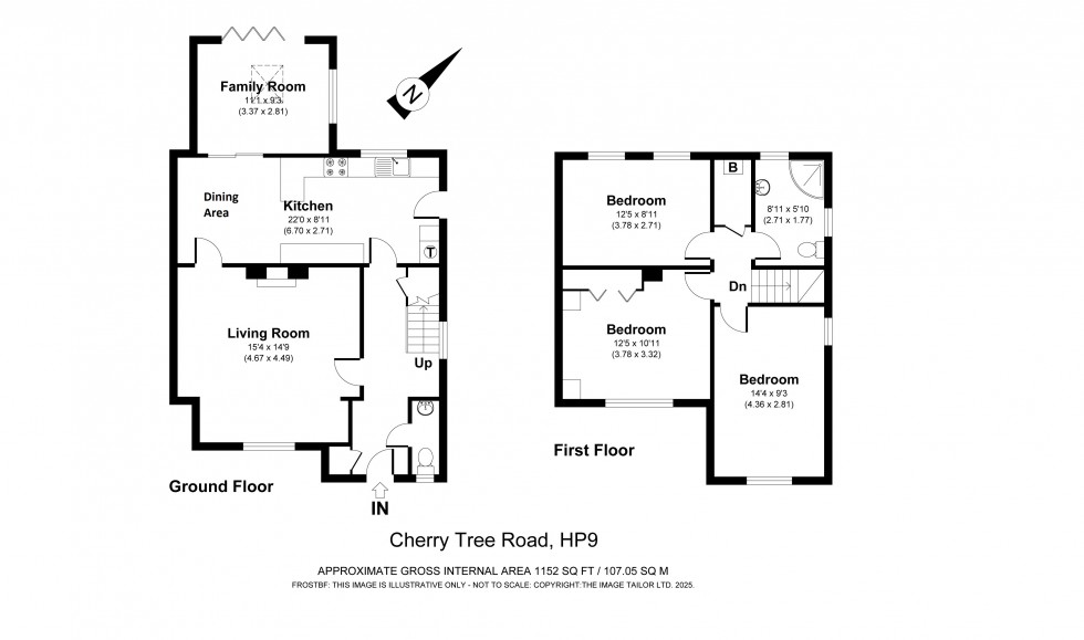 Floorplan for Beaconsfield, Buckinghamshire, HP9