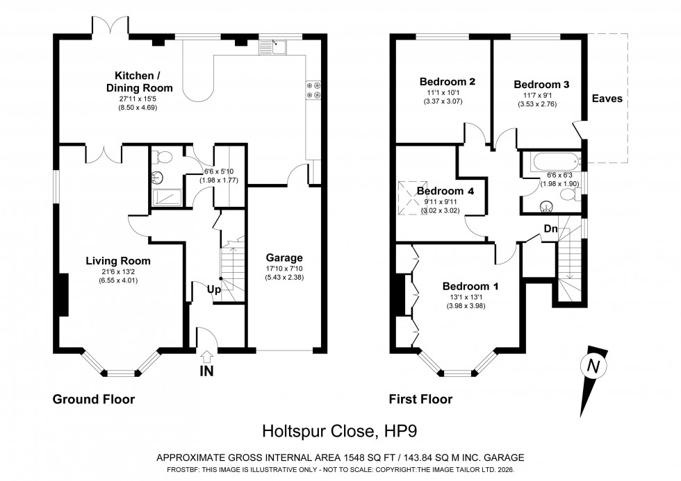 Floorplan for Beaconsfield, Buckinghamshire, HP9