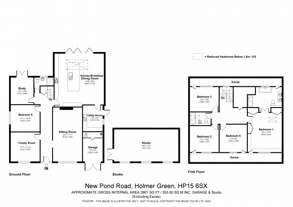 Floorplan for Holmer Green, Buckinghamshire, HP15