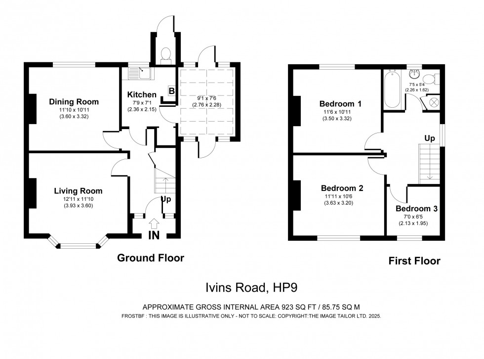 Floorplan for Beaconsfield, Buckinghamshire, HP9