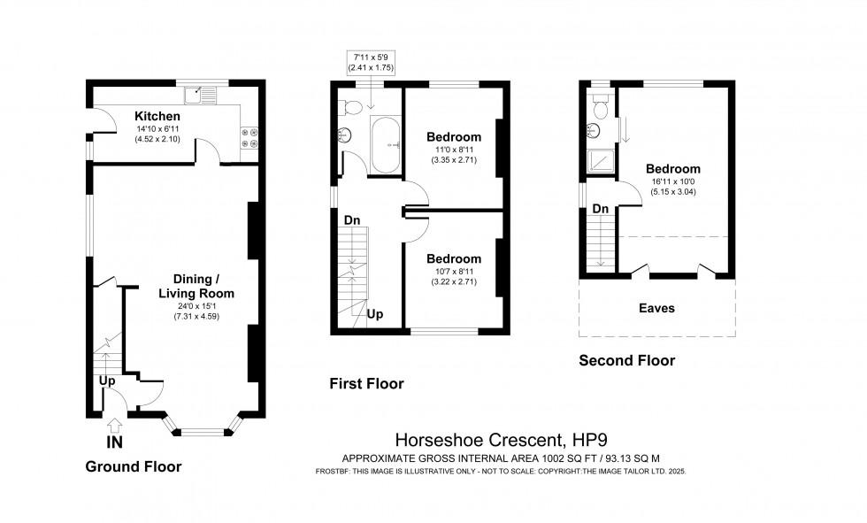 Floorplan for Beaconsfield, Buckinghamshire, HP9