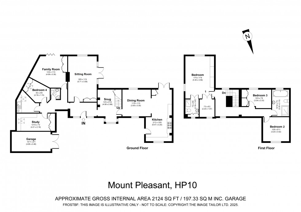Floorplan for Penn, Penn, HP10