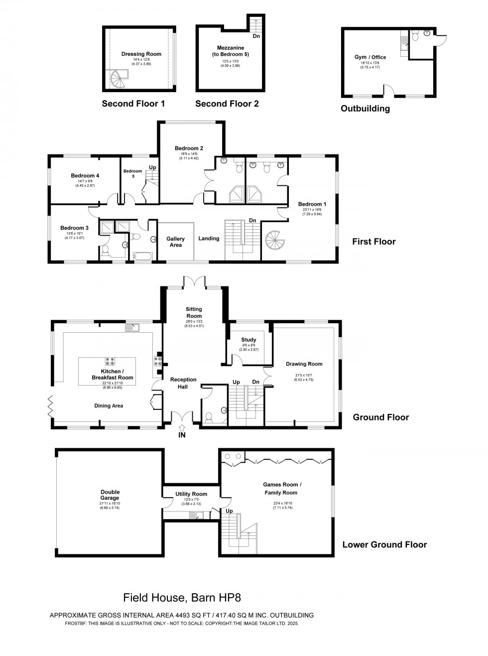Floorplan for Chalfont St Giles, , HP8