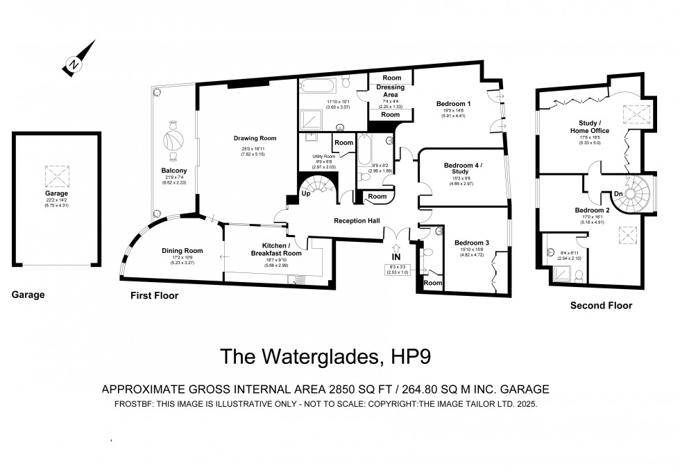Floorplan for Knotty Green, Beaconsfield, HP9