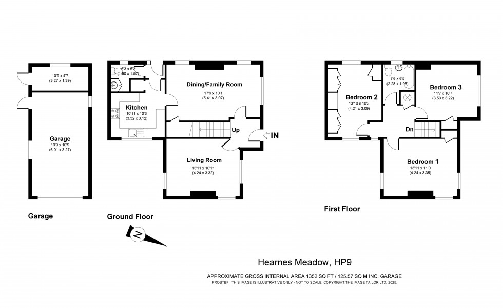 Floorplan for Seer Green, Seer Green, HP9