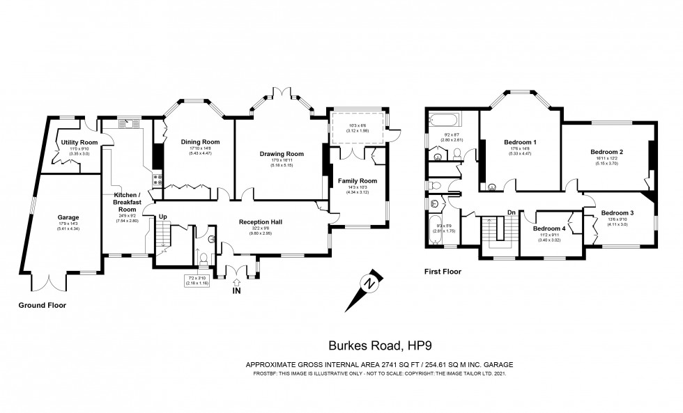 Floorplan for Beaconsfield, Buckinghamshire, HP9