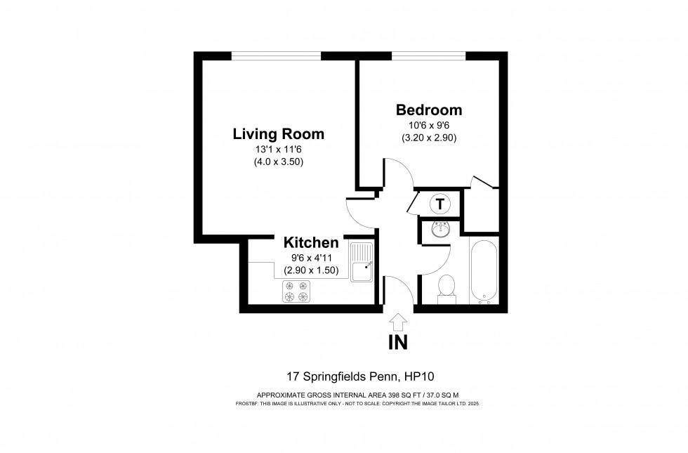 Floorplan for Hazlemere Road, Penn, HP10